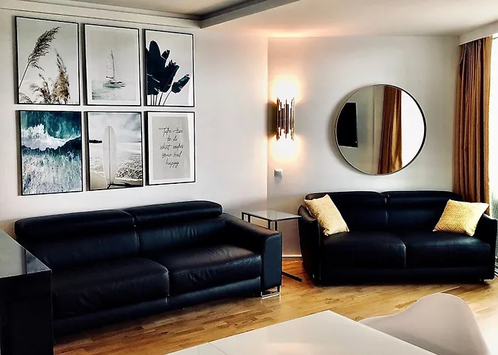 Prywatny Z Widokiem Na Morze Seaside Park Lägenhet *